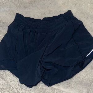 navy lulu shorts